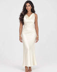 Ruya Cowl Dress Cream