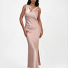 Ruya Cowl Dress Dusty Pink