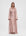 STUDIO SLIT SLEEVE ABAYA - DUSTY PINK