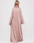 Studio Slit Sleeve Abaya Dusty Pink